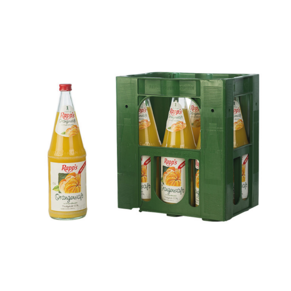 Rapp's Orangensaft 1 - 6 x 1l