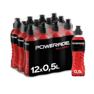 Powerade Wild Cherry - 12 x 500ml