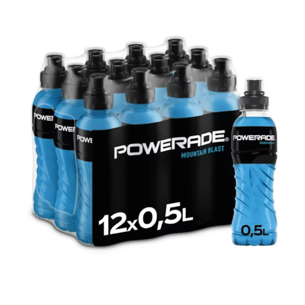 Powerade Mountain Blast - 12 x 500ml