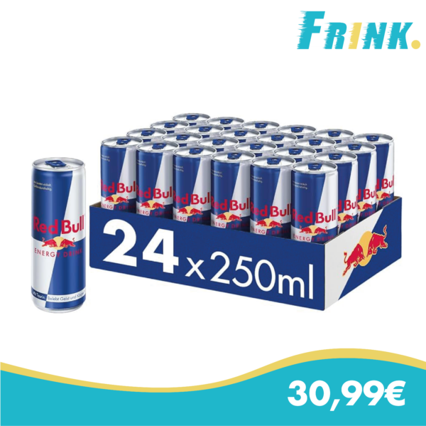 Red Bull Energy Drink - 24 x 250 ml Dosen